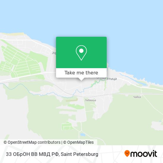 33 ОБрОН ВВ МВД РФ map