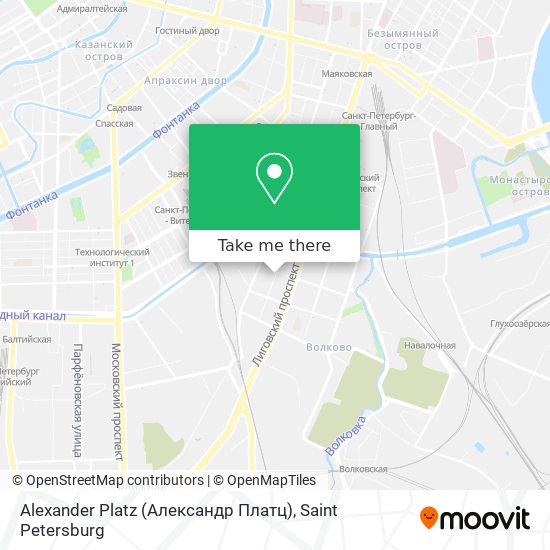 Alexander Platz (Александр Платц) map