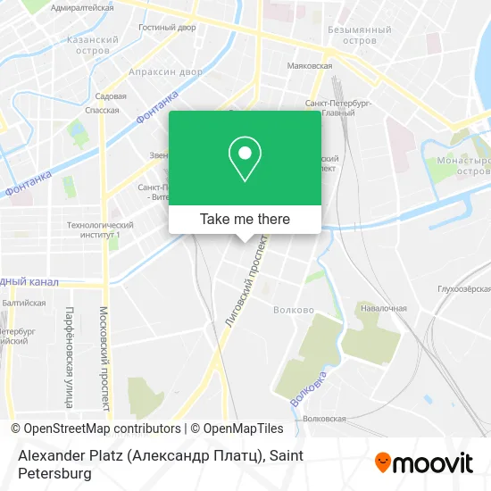 Alexander Platz (Александр Платц) map