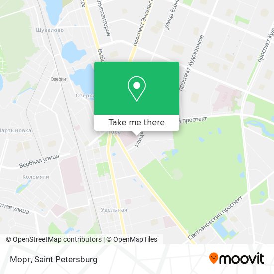 Морг map