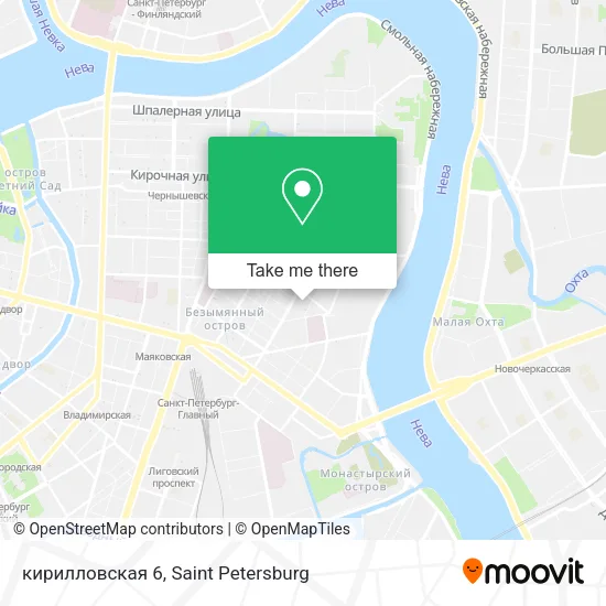 кирилловская 6 map