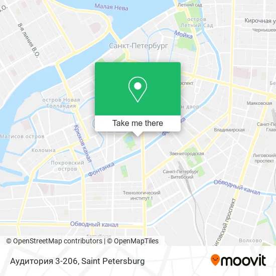 Аудитория 3-206 map