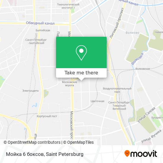 Мойка 6 боксов map