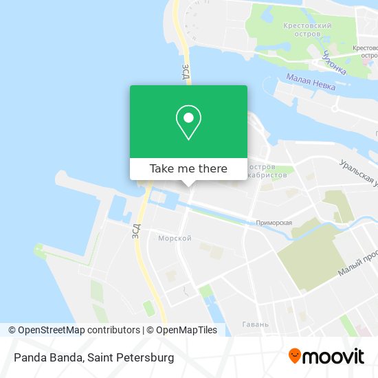 Panda Banda map