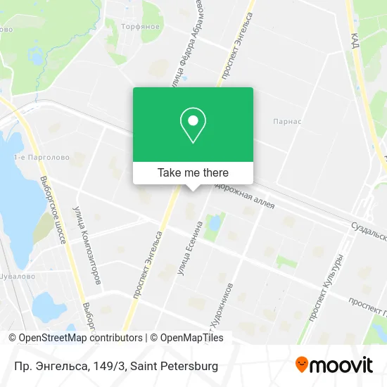 Пр. Энгельса, 149/3 map