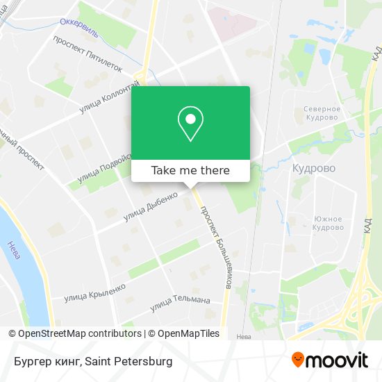 Бургер кинг map