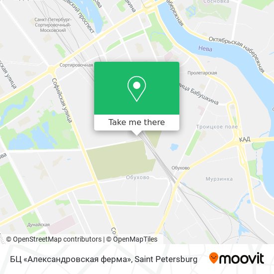 БЦ «Александровская ферма» map