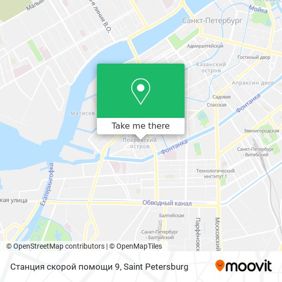 Станция скорой помощи 9 map