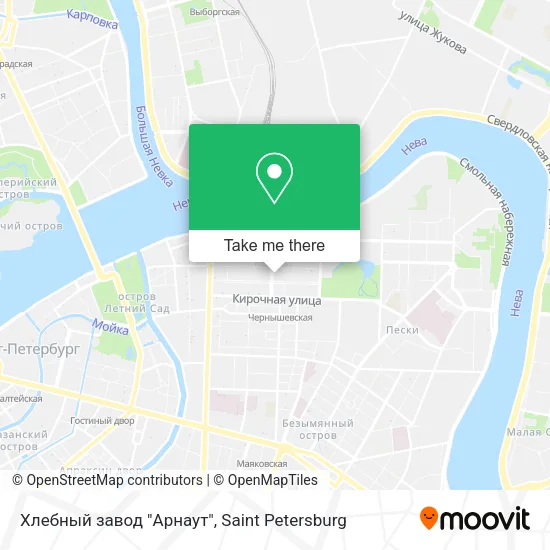 Хлебный завод "Арнаут" map