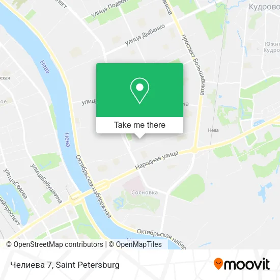 Челиева 7 map