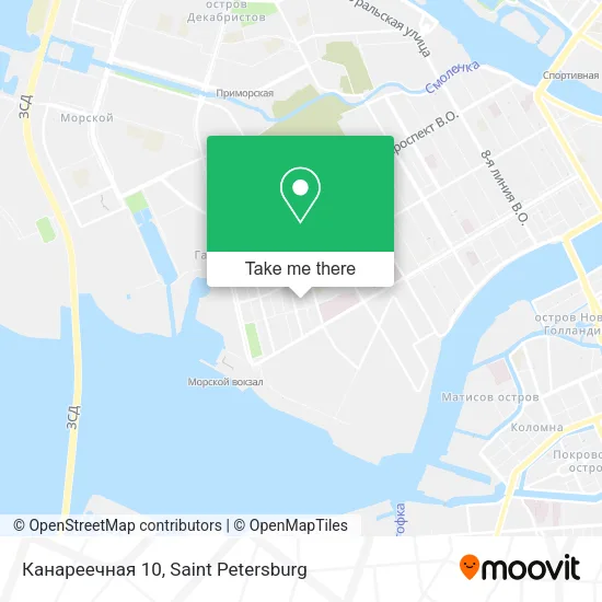 Канареечная 10 map