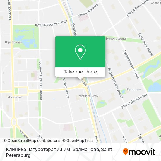 Клиника натуротерапии им. Залманова map