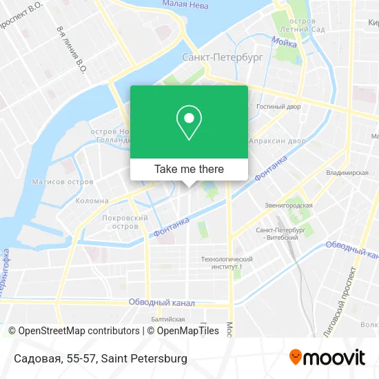 Садовая, 55-57 map