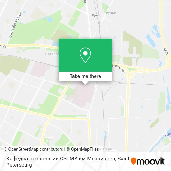 Кафедра неврологии СЗГМУ им.Мечникова map