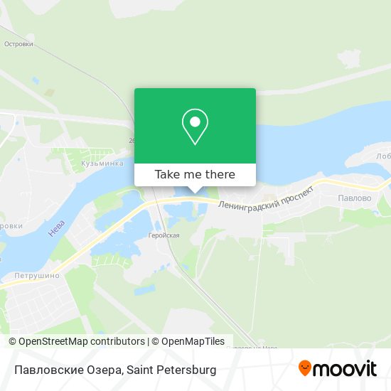 Павловские Озера map