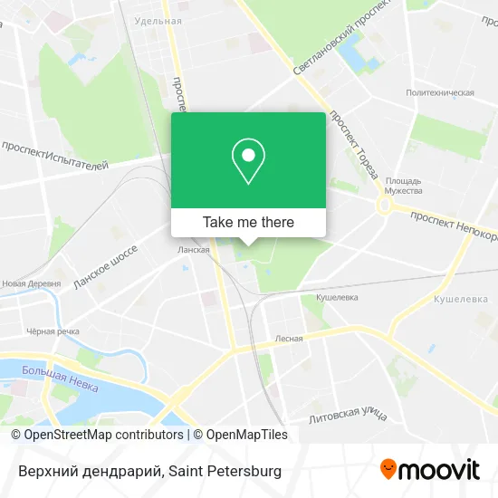 Верхний дендрарий map