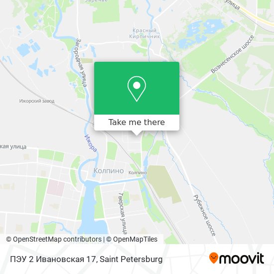 ПЭУ 2 Ивановская 17 map