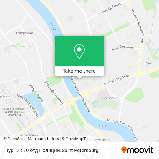 Турник 70 отд Полиции map
