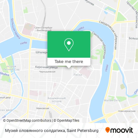 Музей оловянного солдатика map