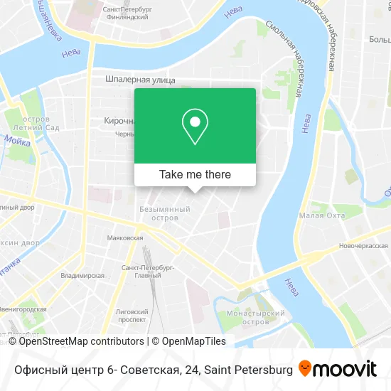 Офисный центр 6- Советская, 24 map
