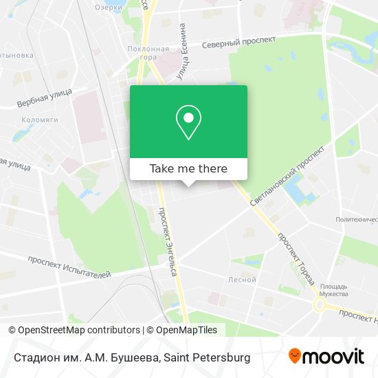 Стадион им. А.М. Бушеева map