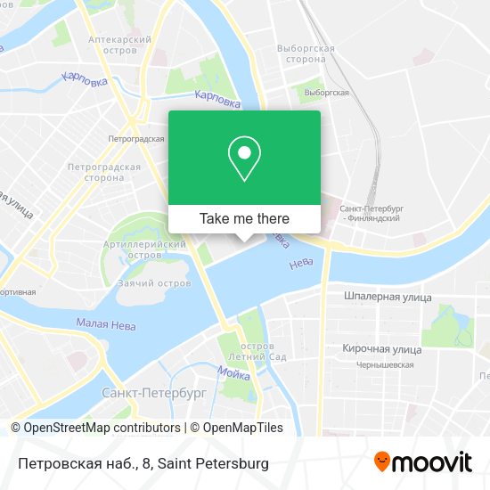 Петровская наб., 8 map