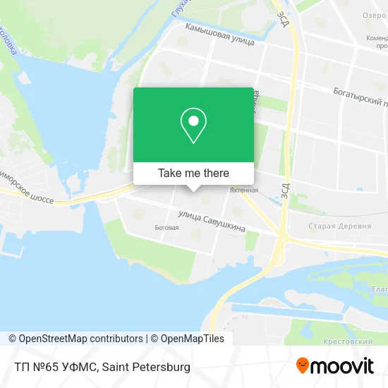 ТП №65 УФМС map