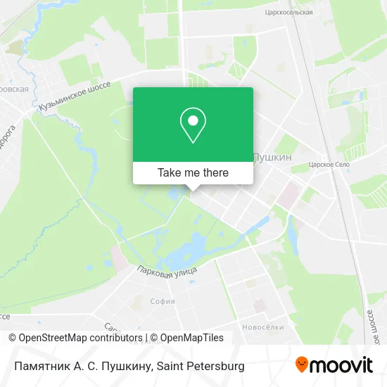 Памятник А. С. Пушкину map