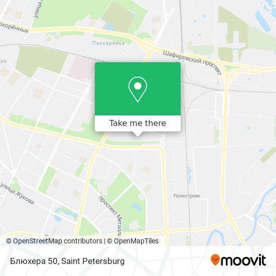 Блюхера 50 map
