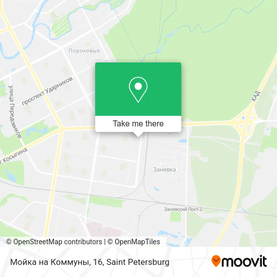 Мойка на Коммуны, 16 map