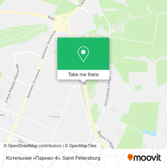 Котельная «Парнас-4» map