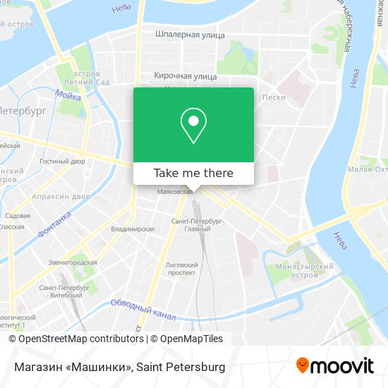 Магазин «Машинки» map