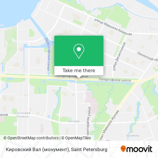 Кировский Вал (монумент) map
