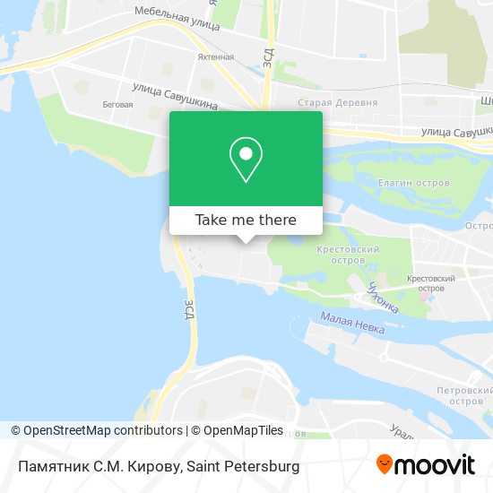 Памятник С.М. Кирову map