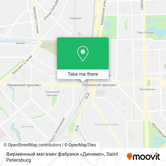 Фирменный магазин фабрики «Динамо» map