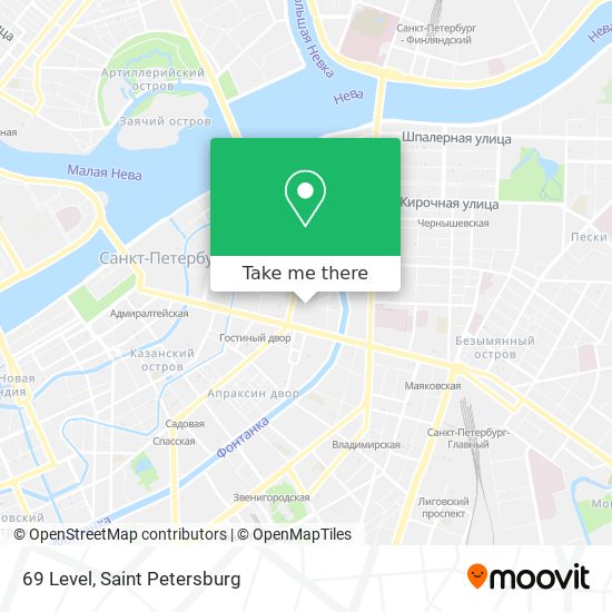 69 Level map