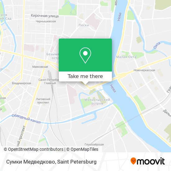 Сумки Медведково map