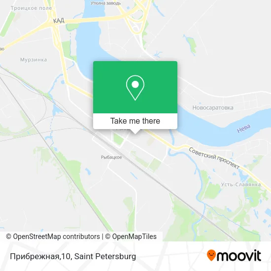 Прибрежная,10 map