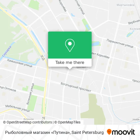 Рыболовный магазин «Путина» map