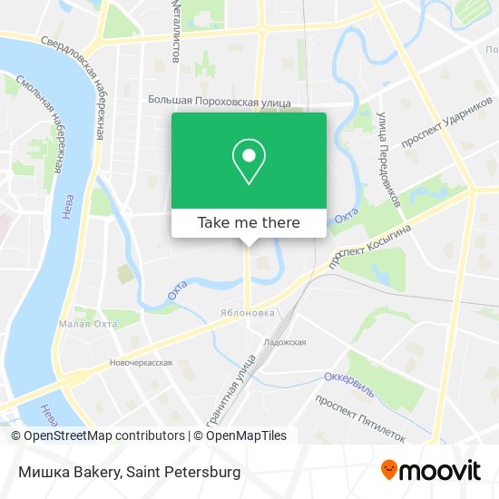 Мишка Bakery map