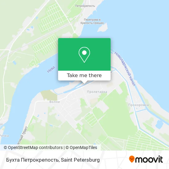 Бухта Петрокрепость map