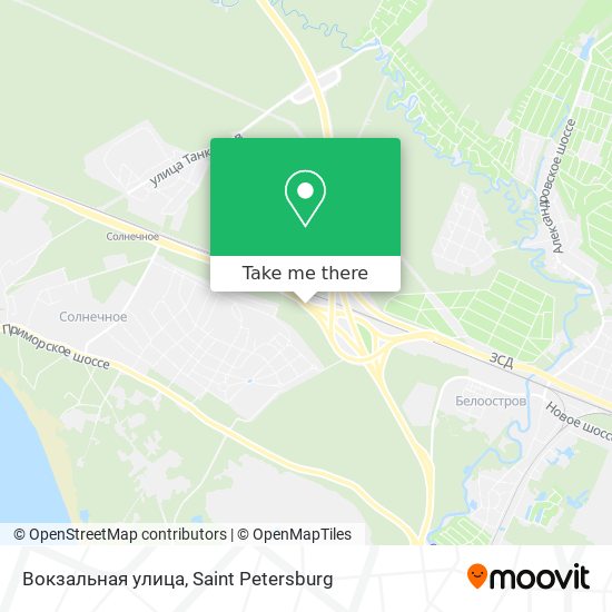 Вокзальная улица map