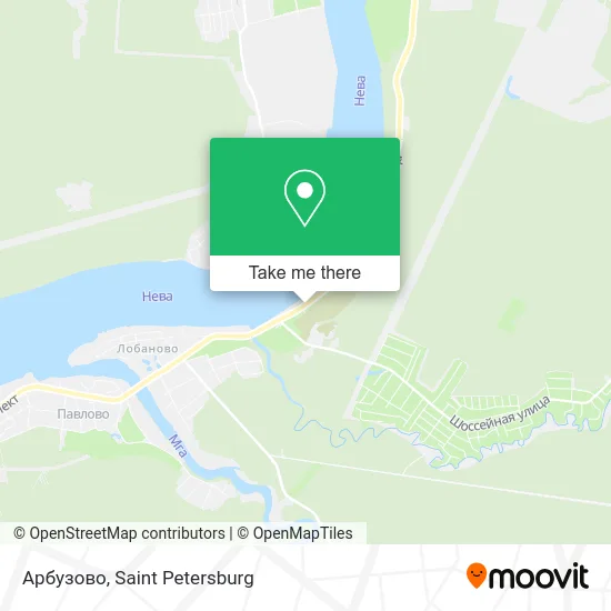 Арбузово map