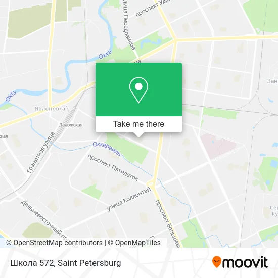 Школа 572 map