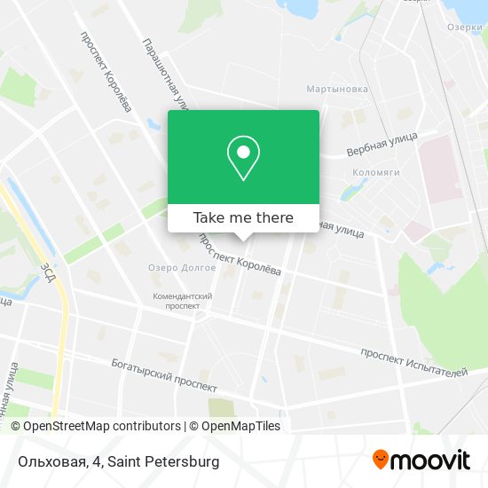 Ольховая, 4 map