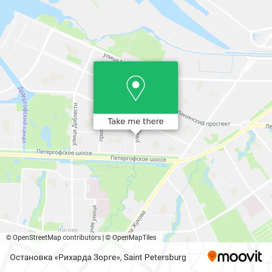 Остановка «Рихарда Зорге» map