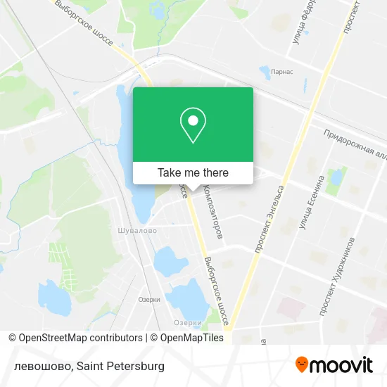 левошово map
