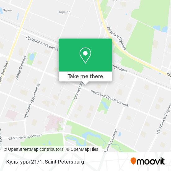 Культуры 21/1 map