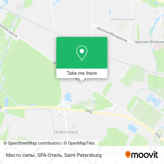 Место силы. SPA-Отель map