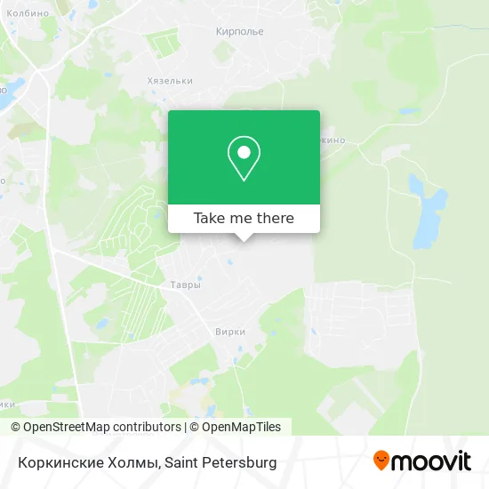 Коркинские Холмы map